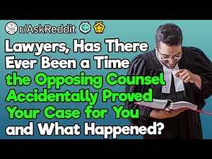 Lawyers, How Did the Opposing Counsel Win Your Case?