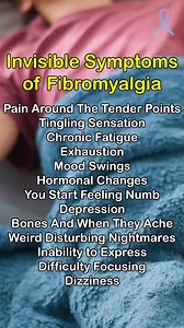 Invisible symptoms of Fibromyalgia | Your Fibromyalgia