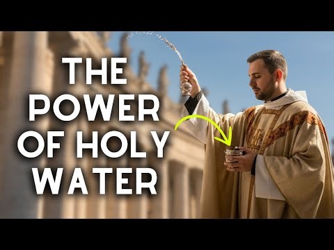 THE POWER AND SECRETS OF HOLY WATER IN CATHOLICISM
