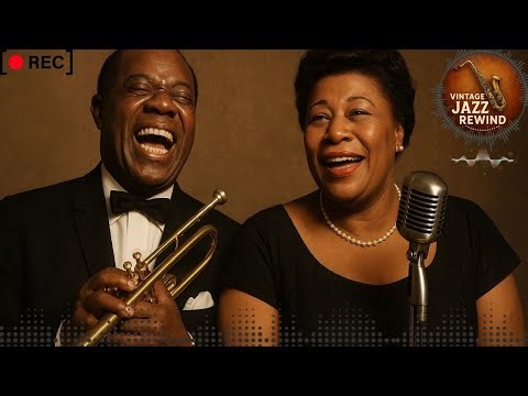 🎷 Louis Armstrong & Ella Fitzgerald – The Greatest Jazz Duets of All Time | Smooth Jazz Classics