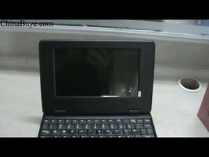 7" Mini Netbook Laptop Notebook Wifi Windows CE 6.0 2GB HD Black Review