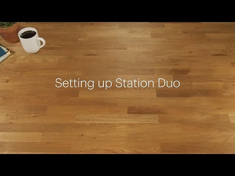 Setting up Station Duo (gen 1)