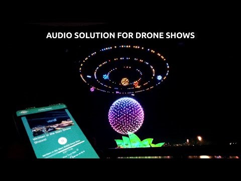 drone show audio solution cinewav v1Drone Show Audio Solution - CINEWAV