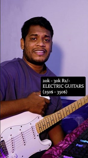 Best Electric Guitars Budget 20k -30K (250 $-350 $) For Beginners#shorts #guitar