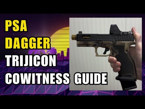 PSA Dagger (RMR Cut) Trijicon Red Dot Co-Witness Guide
