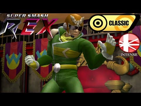 Super Smash REX Gameplay - Classic Mode with Captain Falcon (Intense)