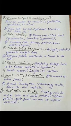 #Research Process,Steps & Application- Lecture-4 of Research Methodology#