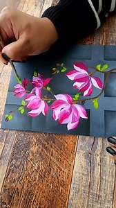 How to Paint Stunning Magnolia Flowers | Colors N Shades-The magical Rendering