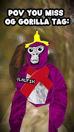 Pov You Miss OG Gorilla Tag #gorillatag #gorillatagquest #gtag #gorillatagupdate