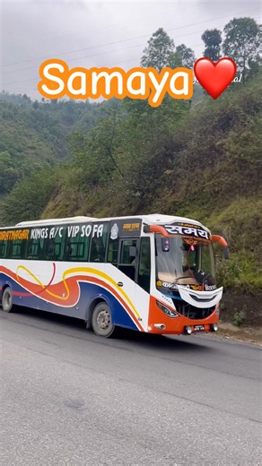 Samaya❤️{Biratnagar🔁Kathmandu}#nightbus #deluxebus #luxurybusesinnepal #airsuspension #travelvlog