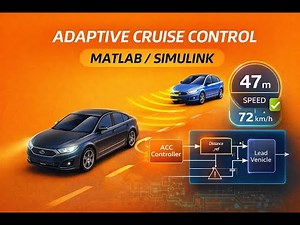 Adaptive Cruise Control System Design and Simulation Using MATLAB Simulink