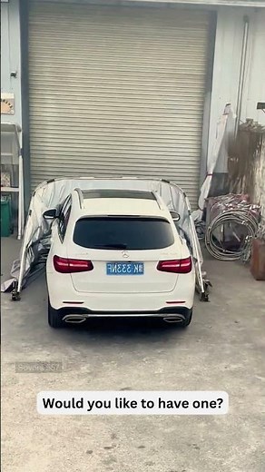 🔥Best Foldable Garage 🚗🔥 Portable Car Tent for Outdoor Protection! #3824 ‪@sovorsgadget‬