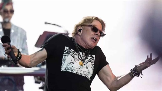 Axl Rose's Funniest Onstage Falls: Guns N’ Roses Share Hilarious Montage