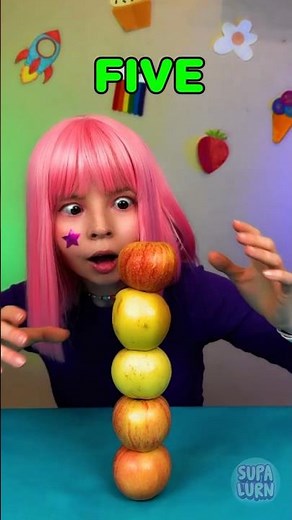 Can You Count the Apples? 😲🍏 Learn Numbers Through Play #learnnumbers