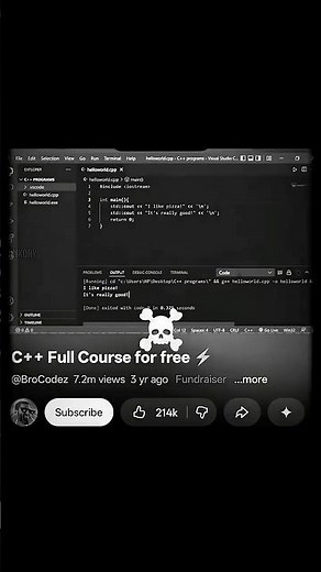 🤯Learn Python & C++ with Al #coding #python #sql #plusplus #shorts
