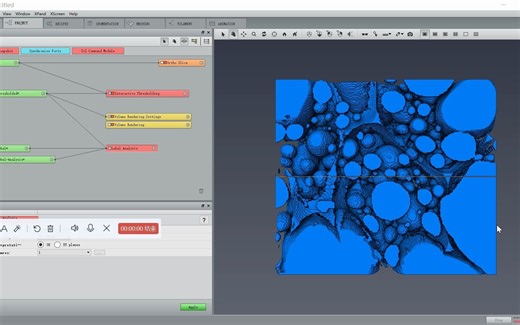 【AVIZO】自定义label analysis及求取半径
