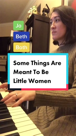 Some Things Are Meant To Be from Little Women. This is a duet for Beth and Jo! #littlewomen #musicals #musicaltheatre #theatrekid #broadway #theatre