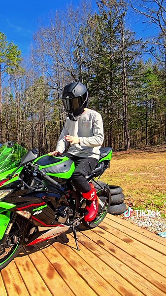 Nostalgic Moments with My Green Bike