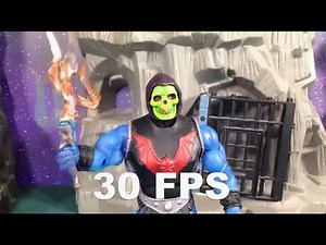 15 frames per second vs 30 - He-Bro stop motion frame test. Same footage just different frame rates