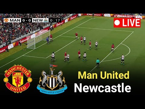 🔴LIVE- Manchester United vs Newcastle l EPL 2025 I Full Match eFootball Pes 21 Game Video Simulation