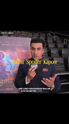 Bro Revealed it !😭☝🏻 #ranbirkapoor #bollywood #ramayana #shorts #trending