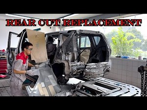 Nissan LIVINA Rear-End Collision Repair