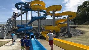 New water slides open in Waterville
