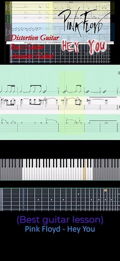 (Best Guitar Lesson) Pink Floyd - Hey You