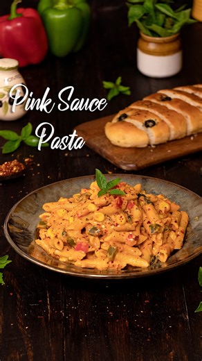 Creamy, colourful and full of flavour — Pink Pasta is a total comfort dish! A perfect blend of rich white sauce and tangy tomato sauce. Perfect for lunch, dinner or anytime cravings! Want the full detailed step-by-step recipe? Comment ‘Recipe’ in the comment section! | Home cooking