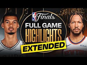EXTENDED: #2 SPURS at #3 KNICKS | NBA FINALS GAME 3 HIGHLIGHTS | June 8, 2026