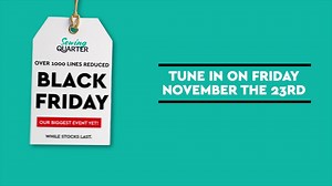 21K views · 62 reactions | It's official - our biggest ever Black Friday event begins online at midnight, and on-air at 8am with deals on over 1000 lines! John, Vicki, Wendie and the gang will be live for a huge 8 hours from 8am - 4pm tomorrow so join us on Sky 687 or Freeview 73, or visit us online from Midnight to save! | Sewing Quarter | Facebook