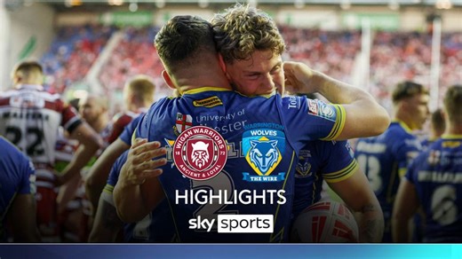 Wigan Warriors 4-40 Warrington Wolves | Super League highlights