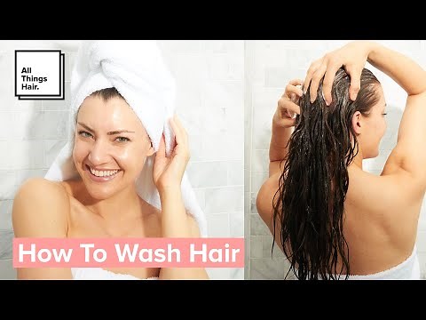 How to Wash Hair | How to Shampoo | Healthy Hair Routine