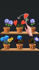 Floral Sort 3D: Blossom Games