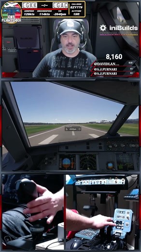 Butter Smooth Belfast Landing? Fenix A320 vs -350 FPM 🤔✈️LRM WRONG??? #shorts