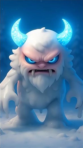 Frost Horn Rage Incoming #MonstersWorlds #YetiKramp #ai #cartoon