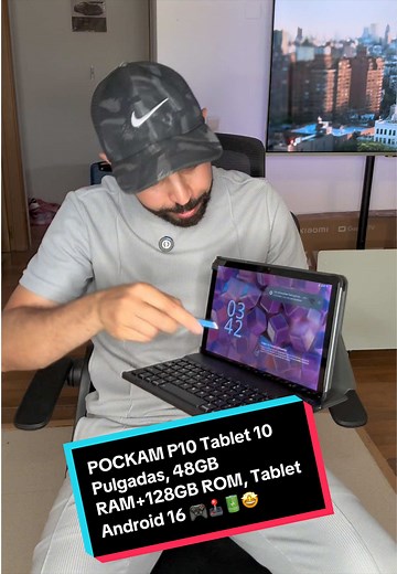 POCKAM P10 Tablet 10 pulgadas — 48GB RAM 128GB ROM Android 16