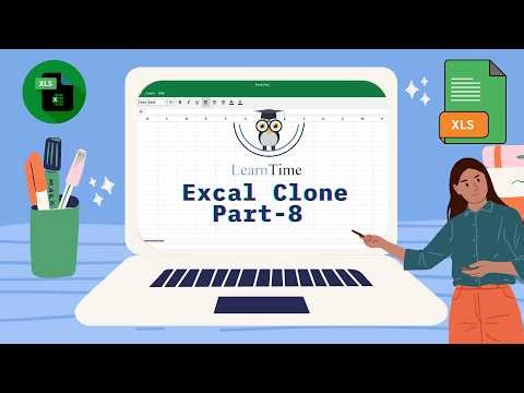 Build Excel Clone Using JavaScript 🔥 | Cell Editing System | Part 8