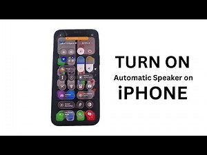 How to Turn On Automatic Speaker on iPhone During Calls
