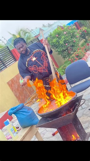 Traditional Cooking Over Open Flame