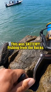 Catching convicts from the rocks! #fishing #fish #jetty #rocks #reels | Bearded Brad