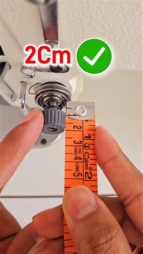 sewing machine tips and tricks || machine parts measurement #shorts #sewingtips