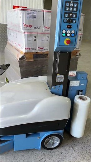 Mobile Stretch Wrapping Machine - Robot Style Pallet Wrapper