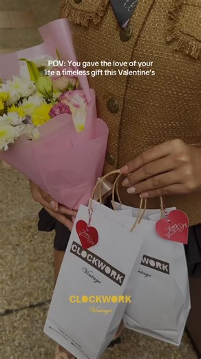 Clockwork Vintage on Instagram: "Show her you love her ⚜️ POV: You gave her more than a Valentine’s gift—you gave her something timeless, a piece she’ll wear through seasons, milestones, and memories. ⏳❤️ A reminder of how deeply she’s loved. Of the day you chose something that lasts—just like your promise to her. And with it, our True Love Rose Dome🌹 that comes with every ₱3,000 purchase—a symbol of a love that never fades. 🤎 Because she deserves more than just a gift. She deserves something 