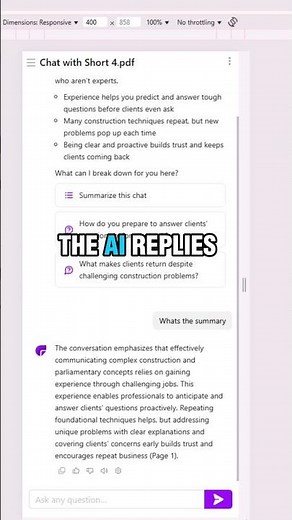 Ask Your PDF Anything in Seconds! 🤯 | ChatPDF AI Tool