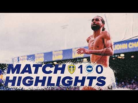 DCL scores 96th-minute winner! | Leeds United 1-0 Brighton & Hove Albion | Premier League highlights