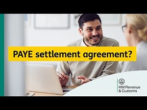 What is a PAYE Settlement Agreement?