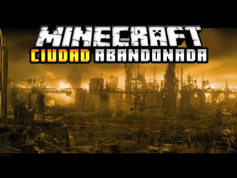 CIUDAD ABANDONADA EN MINECRAFT (Abandoned City) - Mapa de Minecraft PE