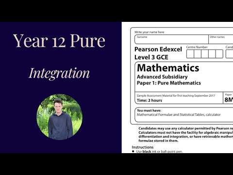 Understand this Year 12 Integration Exam Question? (Edexcel A-level Maths)
