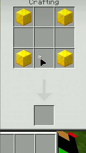 How to Craft COMMAND BLOCK in Minecraft! 😱⚡ #shorts #minecraft #mcpe"